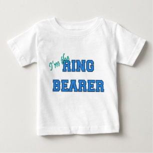 T-shirt Pour Bébé Je suis le porteur d'alliances