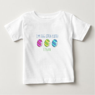 T-shirt Pour Bébé Je suis Oeuf-stra mignon Oeuf de Pâques
