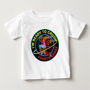 T-shirt Pour Bébé Je suis prêt à déchirer en quatrième année