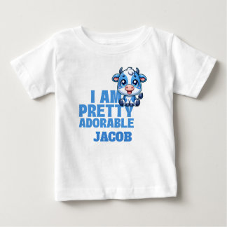 T-shirt Pour Bébé Je Suis Ravissante Personnalisé