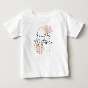 T-shirt Pour Bébé Je suis son chef-d'oeuvre