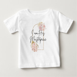 T-shirt Pour Bébé Je suis son chef-d'oeuvre