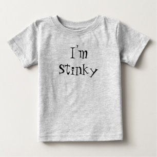 T-shirt Pour Bébé Je suis Stinky
