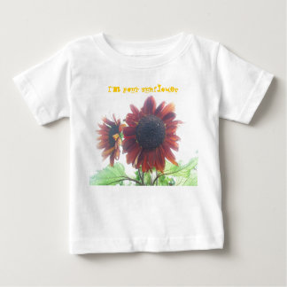 T-shirt Pour Bébé Je suis ton tournesol