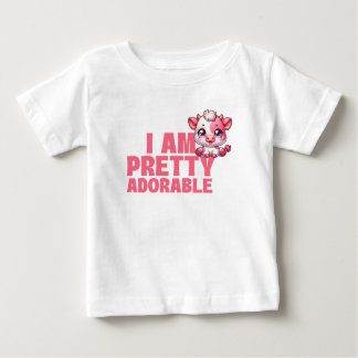 T-shirt Pour Bébé Je Suis Très Adorable