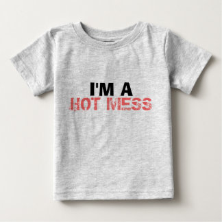 T-shirt Pour Bébé Je suis un Bébé de Mess Hot