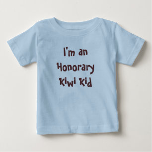 T-shirt Pour Bébé Je suis un enfant honorifique de kiwi