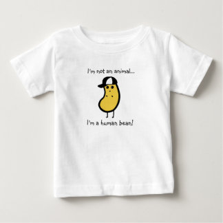 T-shirt Pour Bébé Je suis un haricot humain !