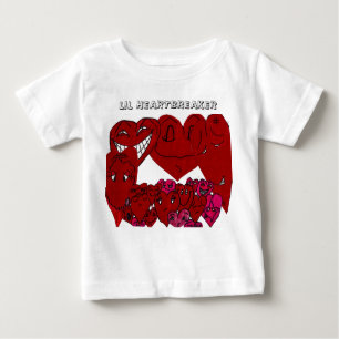 T-shirt Pour Bébé JE SUIS UN PETIT COEUR-COURANT-T-shirt bébé