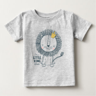 T-shirt Pour Bébé Je suis un petit roi