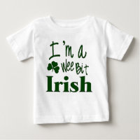 Je suis un Wee Bit Irish-St. Patricks Day
