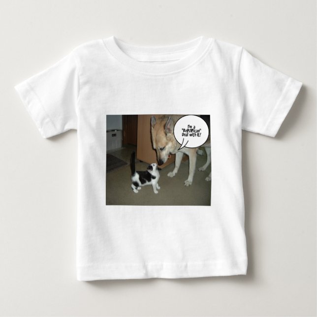 T-shirt Pour Bébé Je suis une affaire RePUPlican avec It! (Devant)