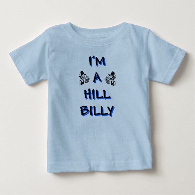T-shirt Pour Bébé Je suis une colline (Devant)