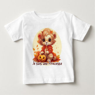 T-shirt Pour Bébé Je suis une Princesse
