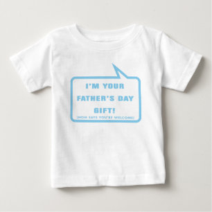 T-shirt Pour Bébé Je suis votre cadeau de fête des pères