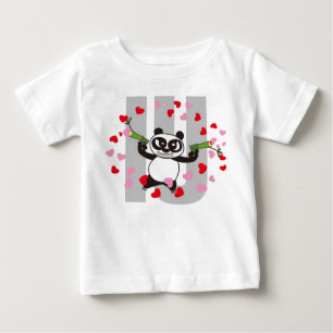 T-shirt Pour Bébé Je T'Aime Beaucoup Bébé