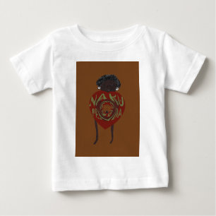 T-shirt Pour Bébé Je T'Aime ! Nakupenda Sana