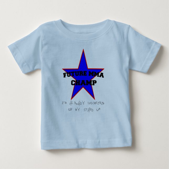 T-shirt Pour Bébé Je travaille déjà au mon tiens la chemise (Devant)