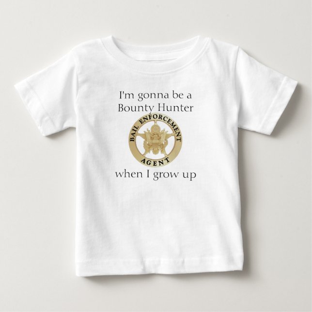 T-shirt Pour Bébé Je vais être… (Devant)