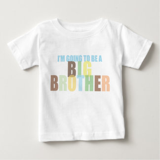 T-shirt Pour Bébé Je vais être un Big Brother