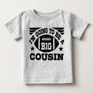 T-shirt Pour Bébé Je vais être un grand cousin