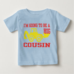 T-shirt Pour Bébé Je vais être un grand cousin