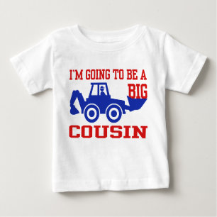 T-shirt Pour Bébé Je vais être un grand cousin