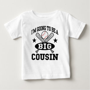 T-shirt Pour Bébé Je vais être un grand cousin