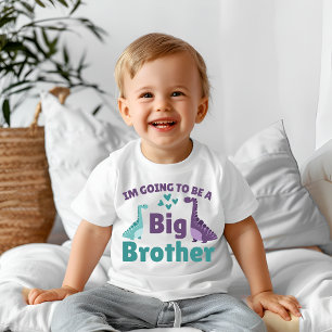 T-shirt Pour Bébé Je vais être un grand frère