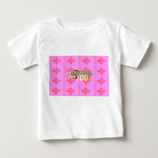T-shirt Pour Bébé Je vous remercie : Une expression sincère (Devant)