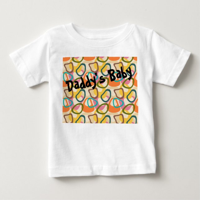 T-shirt Pour Bébé Jelly Carrés (Devant)