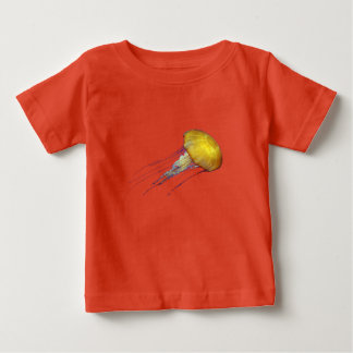T-shirt Pour Bébé Jellyfish électrique