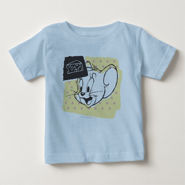 T-shirt Pour Bébé Jerry Cheese (Devant)