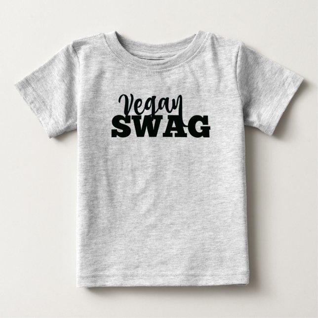 T-shirt Pour Bébé Jersey VÉGÉTALIEN de bébé de BUTIN (Devant)