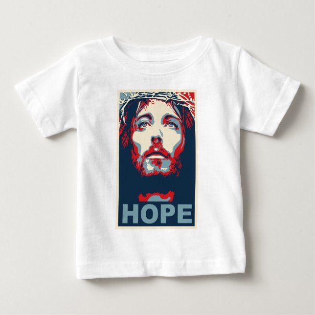 T-shirt Pour Bébé Jésus Christ Hope (Devant)