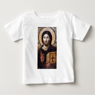 T-shirt Pour Bébé Jesus Christ Pantocrate Christian Icon
