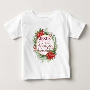 T-shirt Pour Bébé Jésus est la raison de la saison Noël
