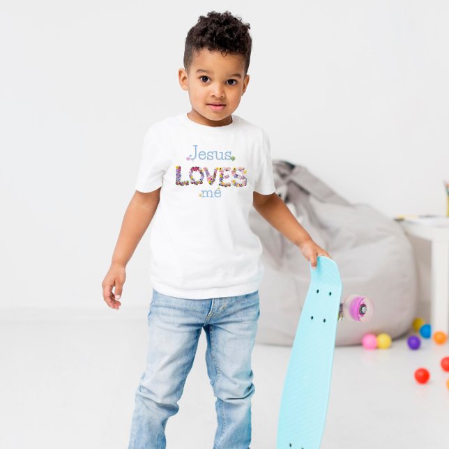 T-shirt Pour Bébé Jésus m'aime (Créateur téléchargé)