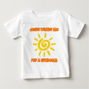 T-shirt Pour Bébé Jésus me veut pour Sunbeam