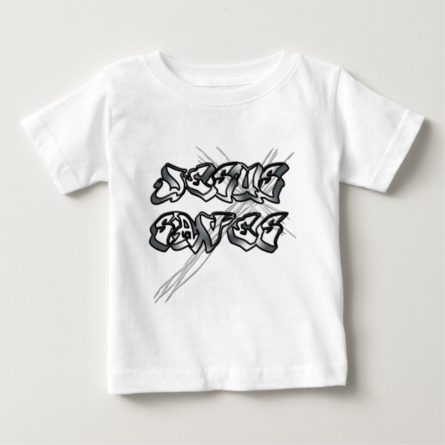 T-shirt Pour Bébé Jésus-Saves (Devant)