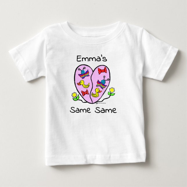 T-shirt Pour Bébé Jeu Emma du même nom (Devant)