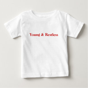T-shirt Pour Bébé Jeune et agité