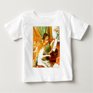 T-shirt Pour Bébé Jeunes filles au piano