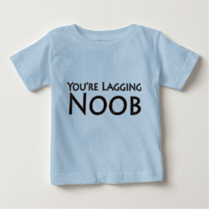 T-shirt Pour Bébé Jeux vidéo et jeu - vous êtes Noob traînant