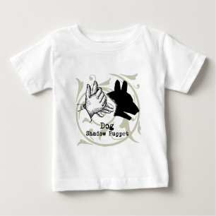 T-shirt Pour Bébé Jeux Vintages pour marionnettes de chien