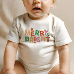 T-shirt Pour Bébé Jingle Bells Mon premier Noël<br><div class="desc">Noel Baby Manipulation de Noël minimal Élégant</div>