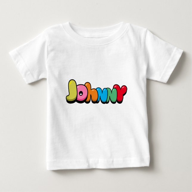 T-shirt Pour Bébé Johnny (Devant)