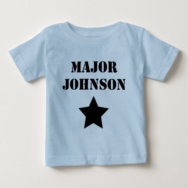 T-shirt Pour Bébé Johnson principal (Devant)