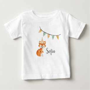 T-shirt Pour Bébé Joli anniversaire pour le Casquette de la fête du 