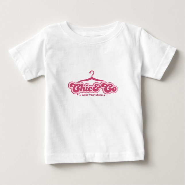 T-shirt Pour Bébé Joli chic &co (Devant)